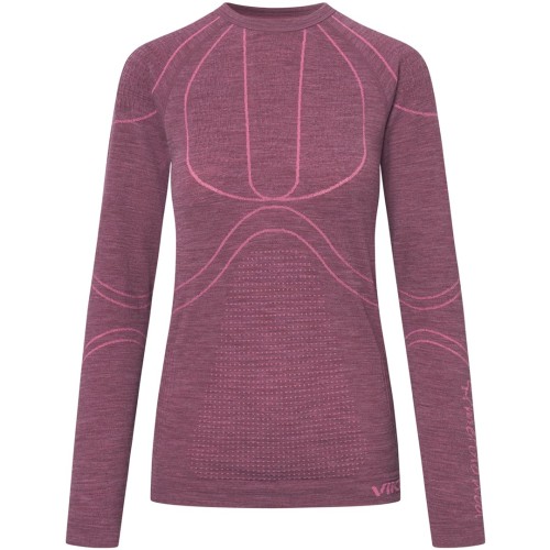 Bielizna damska VIKING Lana Pro Longsleeve Merino roz. S różowa - 2762798