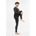 Bielizna męska VIKING Gasher Man Set Merino roz. L czarna - 2771258