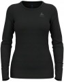 Koszulka damska Odlo BL TOP crew neck l/s MERINO 200 roz. M Czarna - 2771304