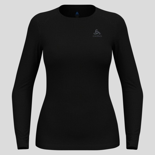 Koszulka damska Odlo BL TOP crew neck l/s ACTIVE WARM ECO roz. M Czarna - 2747702