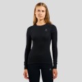 Koszulka damska Odlo BL TOP crew neck l/s ACTIVE WARM ECO roz. M Czarna - 2747704