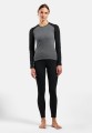 Komplet bielizny damskiej Odlo Set ACTIVE WARM ECO Special Set roz. S Szary - 2771313