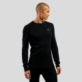 Koszulka męska Odlo BL TOP crew neck l/s ACTIVE WARM ECO roz. L Czarna - 2747698