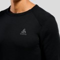 Koszulka męska Odlo BL TOP crew neck l/s ACTIVE WARM ECO roz. L Czarna - 2747701