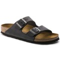 Klapki damskie Birkenstock Arizona Leather Oiled - black rozmiar: 38 - 2747713