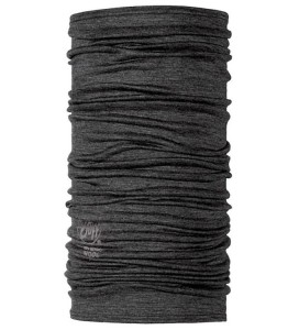 Chusta wielofunkcyjna Buff Merino Lightweight, solid grey
