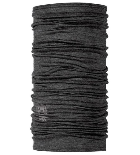 BUFF Chusta wielofunkcyjna MERINO LIGHTWEIGHT dla dorosłych SOLID GREY - 2762898