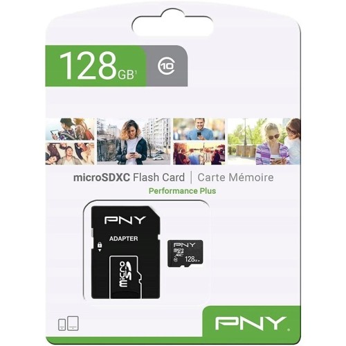 Karta pamięci PNY Performance Plus microSDHC 128GB - 2771552