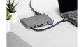 Kensington Przenośna stacja dokująca UH1440P, USB-C, 5 Gb/s, podwójne wideo, nie wymaga sterowników, zasilanie - 2763563