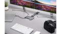 Kensington Przenośna stacja dokująca UH1440P, USB-C, 5 Gb/s, podwójne wideo, nie wymaga sterowników, zasilanie - 2763566