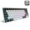 Sharkoon SKILLER SGK50 S3 klawiatura Gaming USB QWERTZ Niemiecki Biały - 2763724