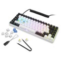 Sharkoon SKILLER SGK50 S3 klawiatura Gaming USB QWERTZ Niemiecki Biały - 2763730