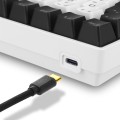 Sharkoon SKILLER SGK50 S3 klawiatura Gaming USB QWERTZ Niemiecki Biały - 2763729
