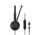 Zestaw słuchawkowy EPOS IMPACT 100 UC Stereo USB-C+A Headset - Stereo (1001420) - 2749031