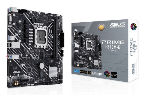 ASUS PRIME H610M-E-CSM Intel H610 LGA 1700 micro ATX - 2764317