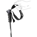 LEKI Neolite AIRFOIL kije do nart 135 cm Antracyt Aluminium - 2750184