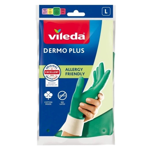 Rękawice Vileda Dermo Plus "L" - 2772280