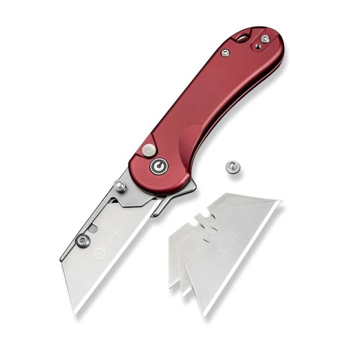 Nóż CIVIVI Elementum Utility Aluminium Burgund C23039B-5 - 2764935