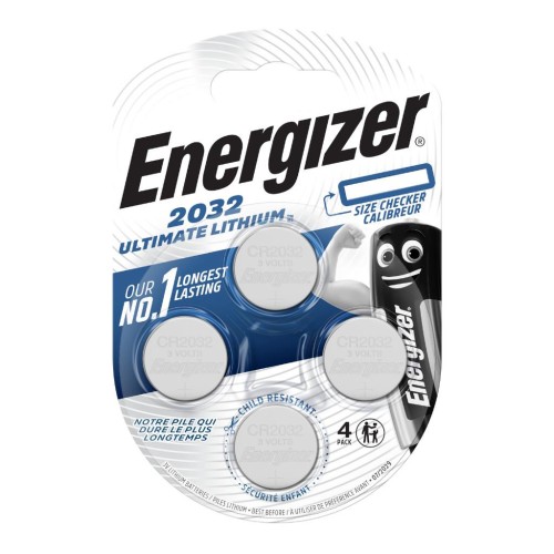 Bateria litowa mini Energizer Ultimate Lithium CR2032 x4 - 2038642