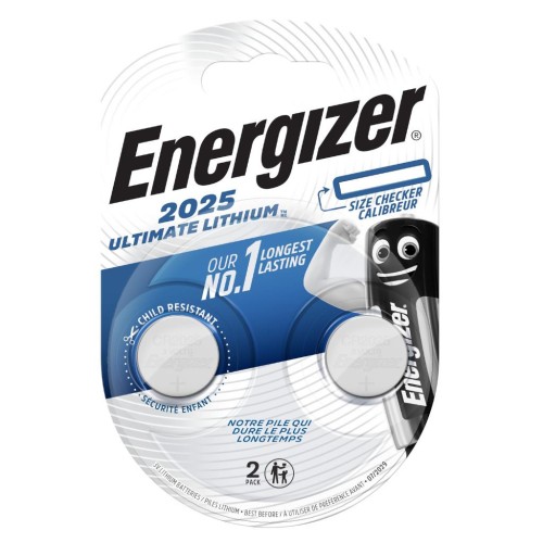 Bateria litowa mini Energizer Ultimate Lithium CR2025 x2 - 2038638