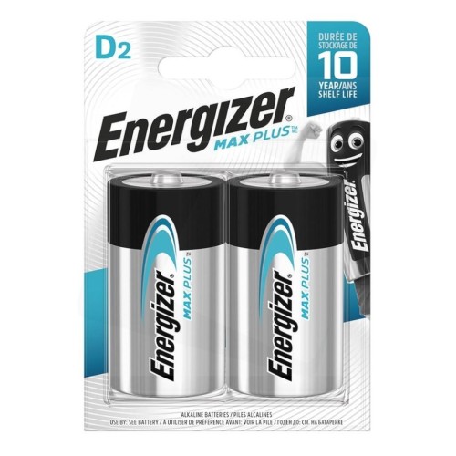Bateria alkaliczna Energizer Max Plus D / LR20 - 2 sztuki (blister) - 2038604