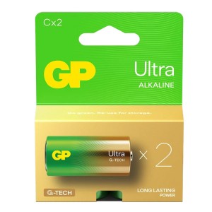 Bateria alkaliczna C/LR14 GP ReCyko Ultra alkaline G-TECH - 2 sztuki
