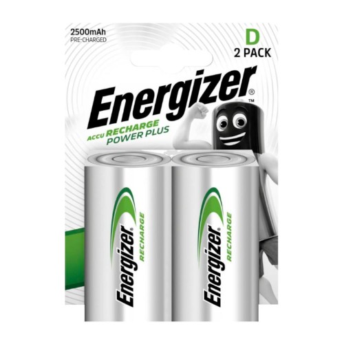 Akumulatorki Energizer R20 D Ni-MH 2500mAh - 2 sztuki - 2038623