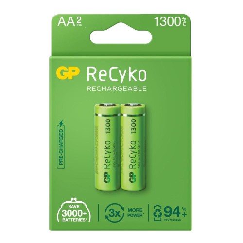 Akumulatorki AA / R6 GP ReCyko 1300 Series Ni-MH 1300mAh - 2 sztuki - 1875914