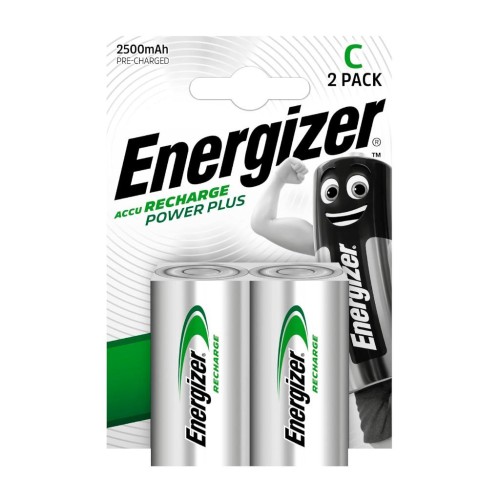 Akumulatorek Energizer R14 C Ni-MH 2500mAh - 2 sztuki - 2038622
