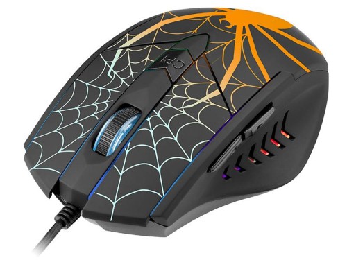 Mysz przewodowa Tracer Black Widow USB optyczna - 2273603