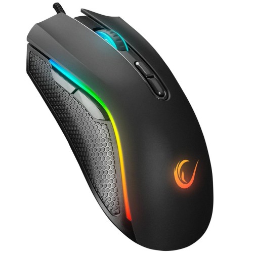 Mysz przewodowa Rampage SMX-R44V2 gamingowa 12800 DPI RGB LED 1K Hz HUANO czarna - 2737950