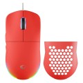 Mysz przewodowa Rampage BLINK-RED gamingowa, USB, 12800 DPI, RGB, sensor optyczny, czerwona - 2534133
