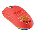 Mysz przewodowa Rampage BLINK-RED gamingowa, USB, 12800 DPI, RGB, sensor optyczny, czerwona - 2737943