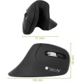 Mysz bezprzewodowa Techly 2.4GHz RF USB pionowa 3200dpi optyczna - 2273571