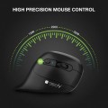 Mysz bezprzewodowa Techly 2.4GHz RF USB pionowa 3200dpi optyczna - 2273577