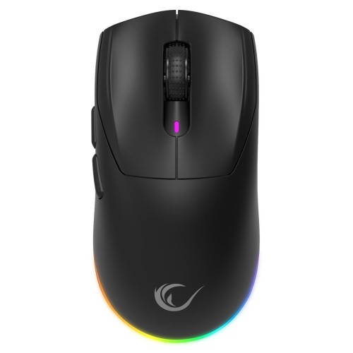 Mysz bezprzewodowa Rampage Prote M5 24000 DPI RGB LED 1K Hz czarna - 2654073