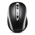 Mysz bezprzewodowa Perixx PERIMICE-721 optyczna 1600dpi 2.4 GHz, czarno-biała, silent, cicha, bezklikowa - 1940374