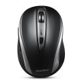 Mysz bezprzewodowa Perixx PERIMICE-721 optyczna 1600dpi 2.4 GHz, czarna, silent, cicha, bezklikowa - 1940371