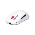 Mysz bezprzewodowa Monka PRIME optyczna 26000dpi 2.4 GHz + Bluetooth biała AKUMULATOR 6 przycisków gaming PixArt PAW3395 Kailh - 2737819