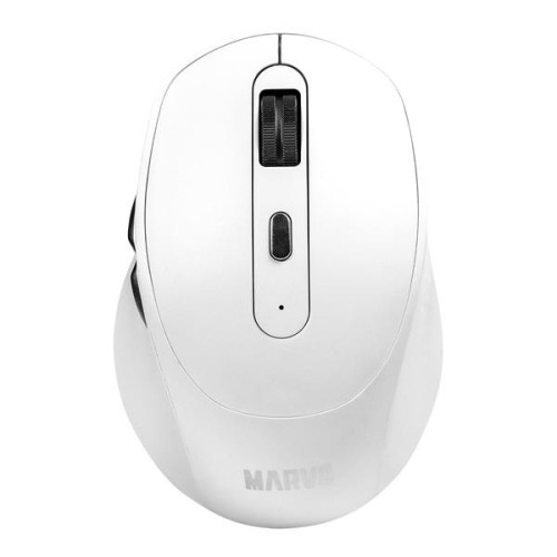 Mysz bezprzewodowa Marvo WM106W WH BT 5.1 + 2,4GHz Cichy Klik, Akumulatorowa - 1968202