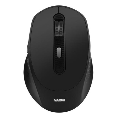 Mysz bezprzewodowa Marvo WM106W BK BT 5.1 + 2,4GHz Cichy Klik, Akumulatorowa - 1968201