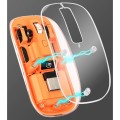 Mysz bezprzewodowa Manhattan 2.4GHz RF USB 1600dpi przezroczysta - 2273513