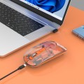 Mysz bezprzewodowa Manhattan 2.4GHz RF USB 1600dpi przezroczysta - 2273514