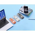 Mysz bezprzewodowa Manhattan 2.4GHz RF USB 1600dpi przezroczysta - 2273515