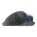 Mysz bezprzewodowa Logitech ERGO M575S optyczna Grafit + niebieska kula - 2273471