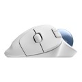 Mysz bezprzewodowa Logitech ERGO M575S optyczna Biała + niebieska kula - 2273475