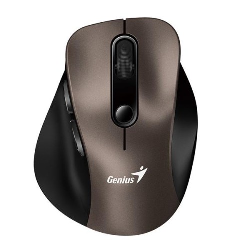 Mysz bezprzewodowa Genius Ergo 9000S Mini Tytan Cichy klik Bluetooth 5.0 + 2,4GHz - 1968177