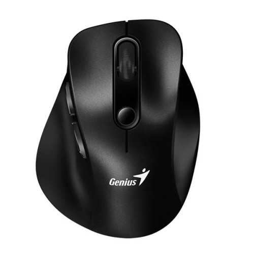 Mysz bezprzewodowa Genius Ergo 9000S Mini Czarna Cichy klik Bluetooth 5.0 + 2,4GHz - 1968178