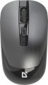 Mysz bezprzewodowa Defender WAVE MM-995 optyczna bezklikowa silent 1600dpi srebrna - 1670997