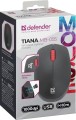 Mysz bezprzewodowa Defender TIANA MB-055 optyczna bezklikowa silent 1000dpi 3P czarna - 1670977